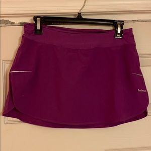 Purple tennis skort